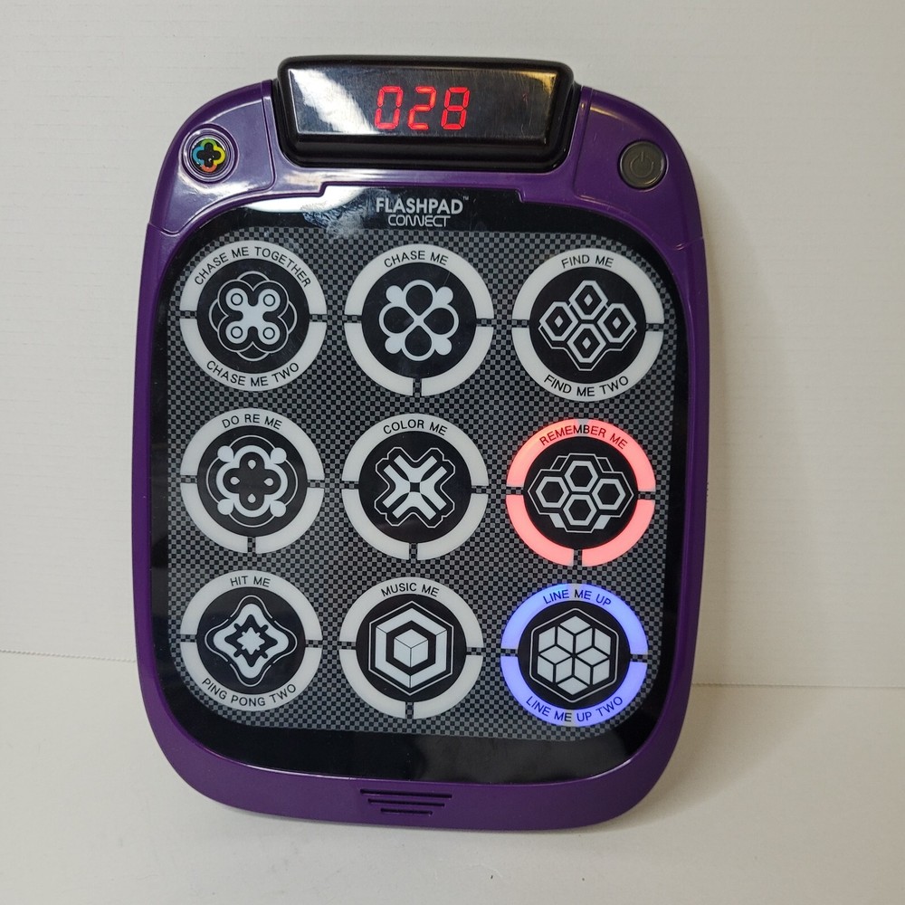 Flashpad Connect Touchscreen Electronic Board Game Memory Game Hand Held