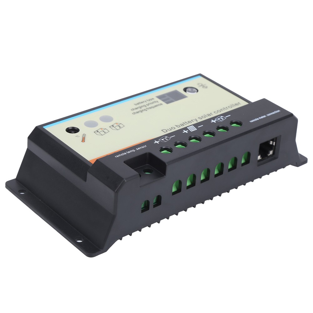 Solar Controller Plastic Battery RV Charging 8-Pin 12/24VDC(DB-20A) Part