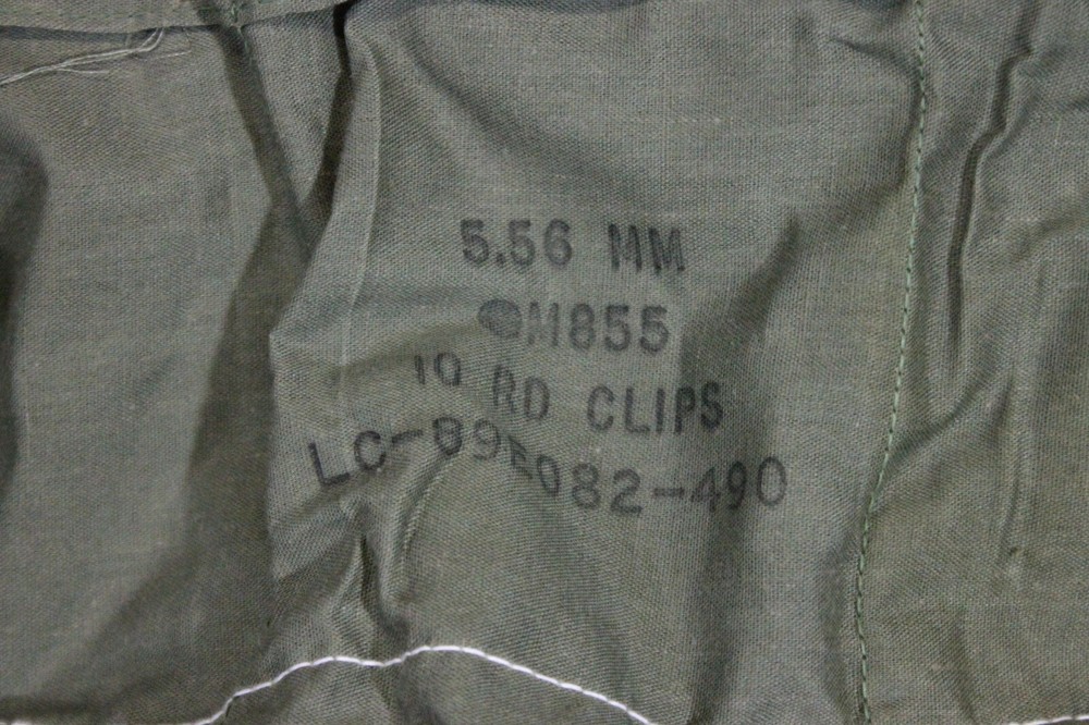 1989 LC M855 5.56MM 4 Pocket Bandoleer Semco