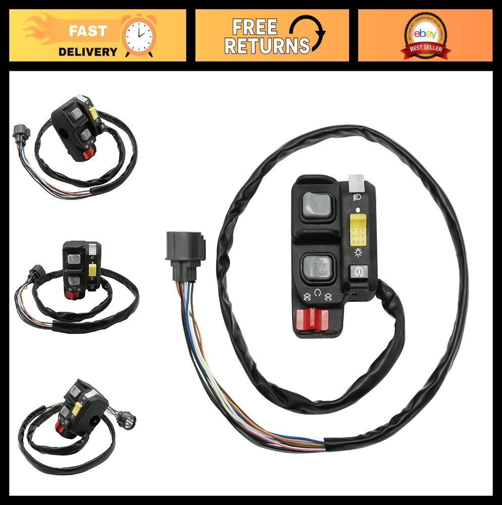 Electric Shift Handlebar Control Switch for Honda Foreman Rubicon 500 2001-2004