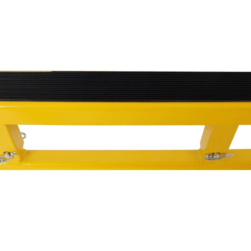Engineering Motorcycle Engine Shop Cradle Dolly, Frame Racks 1500lbs Yellow