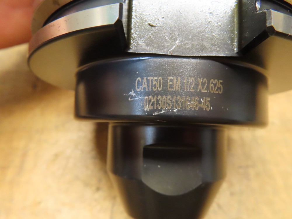 Iscar ETM CAT50 EM 1/2 X2.625 1/2" end mill tool holder