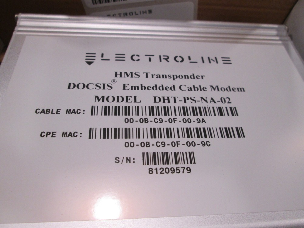 Electroline HMS DOCSIS Transponder DHT-PS-NA-02