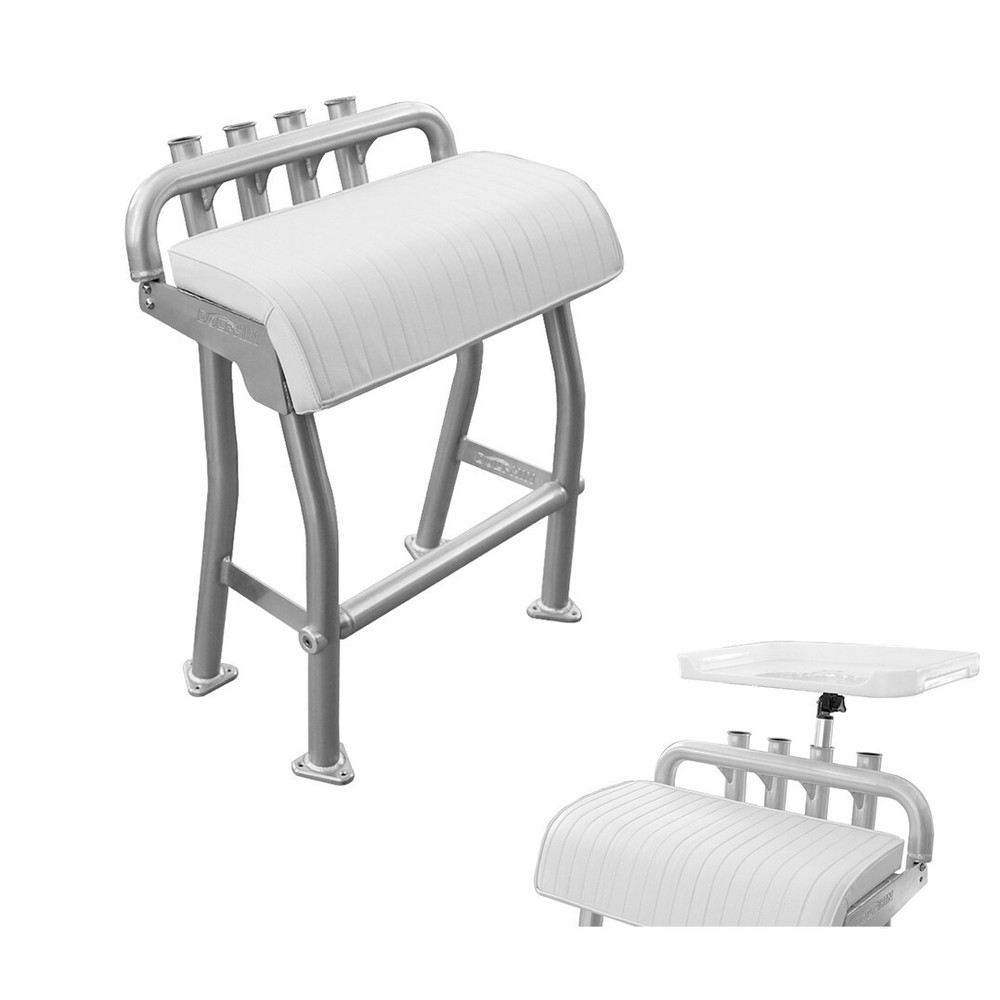 Dolphin Centre Console Pro T Top Leaning Post Boat Seat Anodized + 1 Bait Table