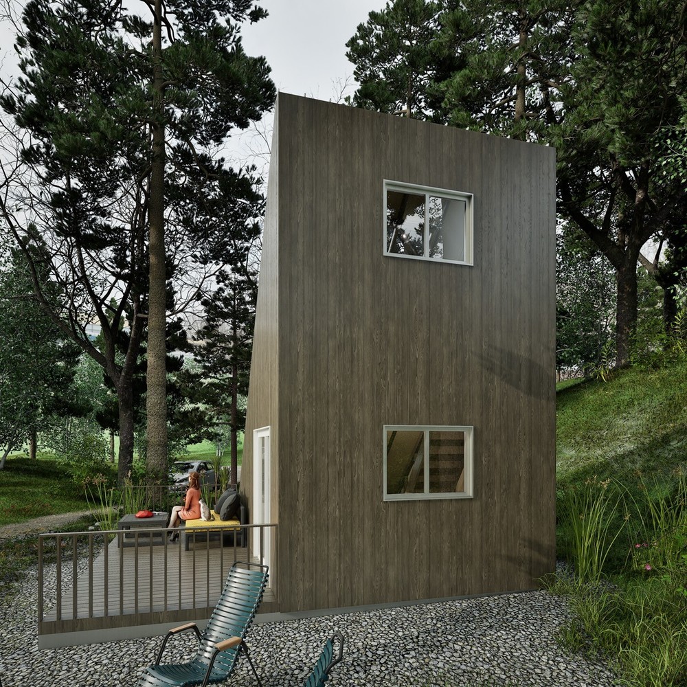 Modular Cabin Plan, Changeable & Expandable, 12’x20’ Tiny House, Free Shipping