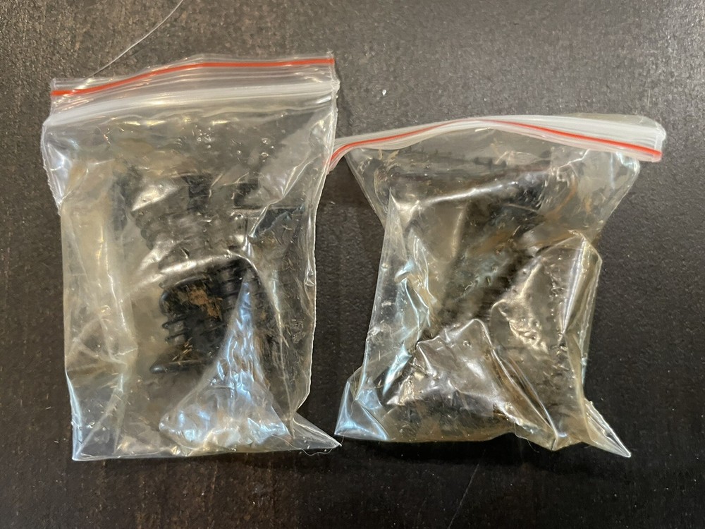 WEBI Rustic Cast Iron Door 9" Handle Pulls, 2 Pack, Black Unused B114