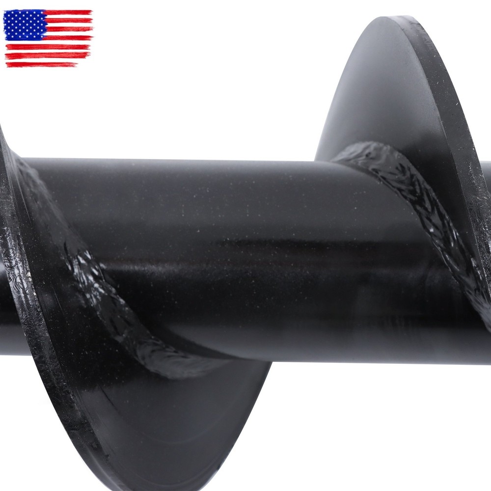 6" x 48" Auger Bit for Post Hole Digger, 2" Hex Connect