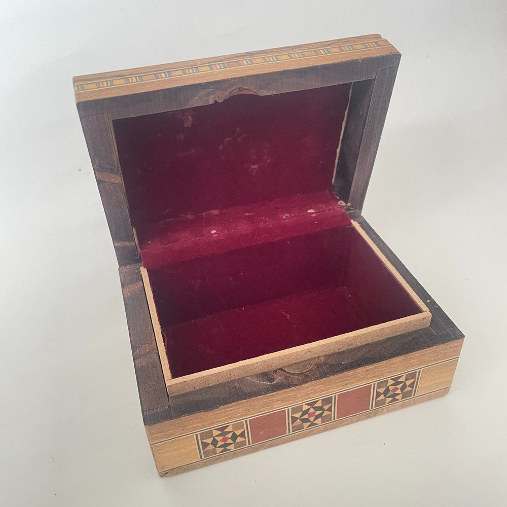 Handmade Inlay Wooden Box