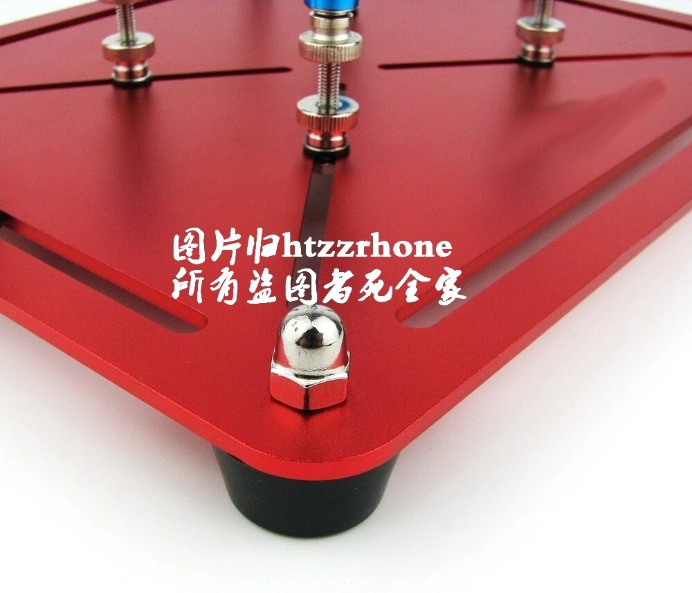 Flexible Four Hands Arm Soldering Iron Holder Stand Base PCB Clip Help Tool