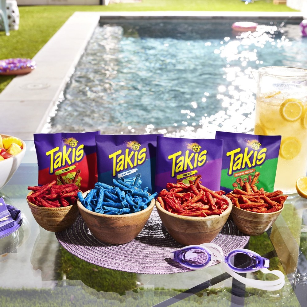 Takis 18 pc / 1 oz Variety Pack, Assorted Rolled Tortilla Chips