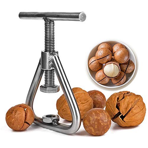Nut Cracker Black Walnut Cracker Stainless Steel Pecan Cracker Nutcracker Tool