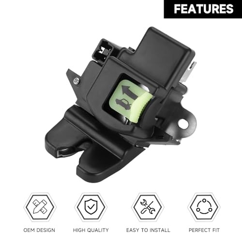 Trunk Latch Lock Actuator Tailgate Door Latch Lock Actuator - Compatible for