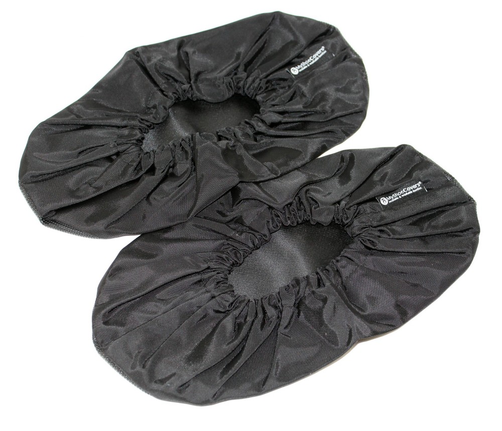 2 x MyShoeCovers Reusable Washable booties for Shoe and Boot medium