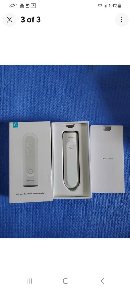 Comper Infrared No-Touch Forehead Thermometer