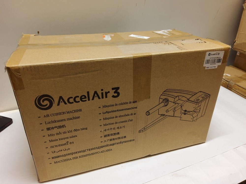 New Spiral 04ACCELAIR3 Accel Air 3 Air Packaging System