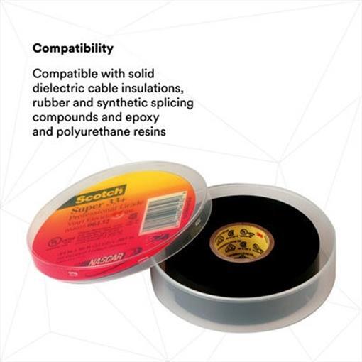 3M SUPR 33 ELECT TAPE EACH 06133