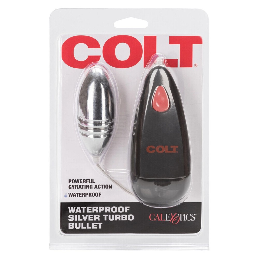 CalExotic Multi-Purpose Multi-Speed Turbo Bullet Vibrator in Silver