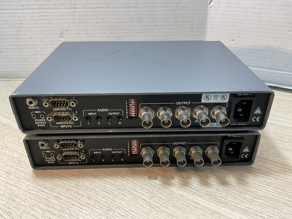 Extron RGB 202 xi Universal Interface / Lot Of 2 / MAR863