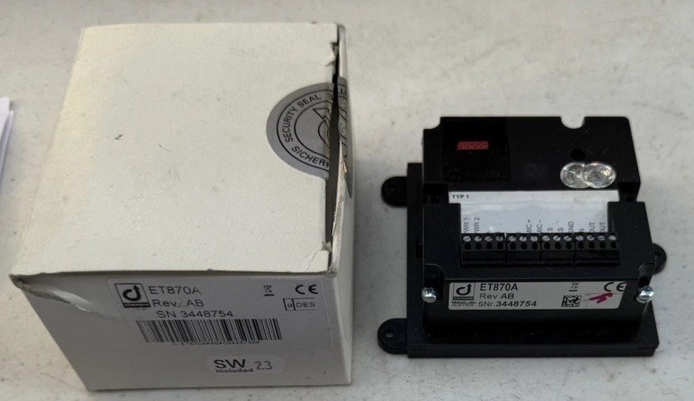 COMMEND ET870A - Compact IP Intercom Module - NEW OPEN BOX