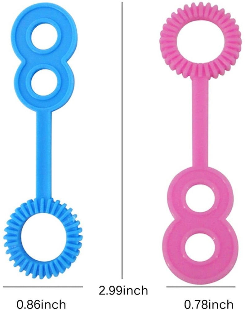 B bangcool Big Bubble Wands Set: Large Maker, Medium to Large, Blue
