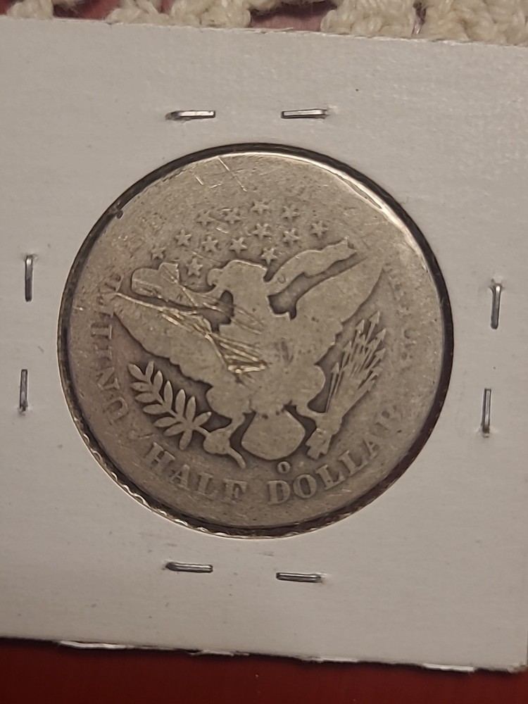 1906 O BARBER HALF DOLLAR
