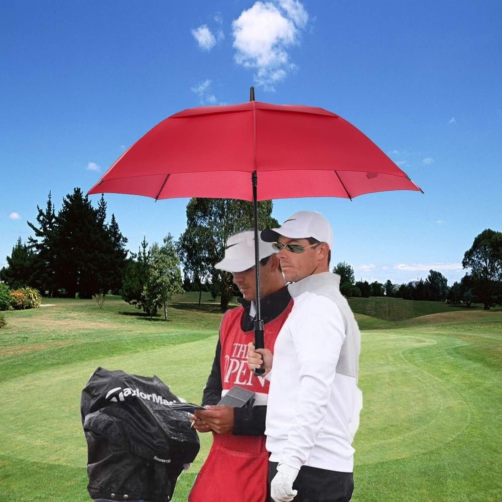 Extra Large Golf Umbrella 72 Inch - Automatic Open, Vented, Windproof Protection