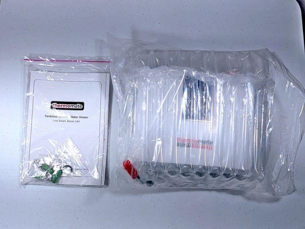 Tankless Water Heater Electric, Thermomate 3500W 120V ET035, New, open box