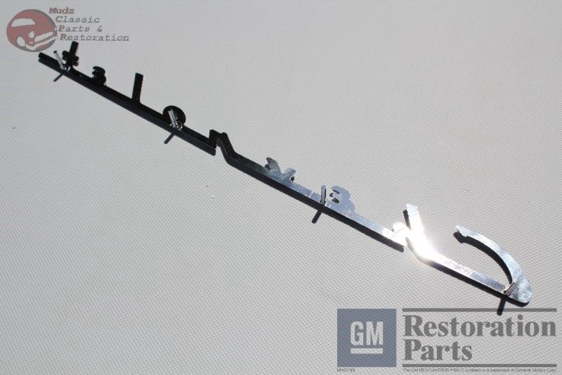 1954 Chevy Passenger Car Rear Deck Lid Trunk Script Emblem New