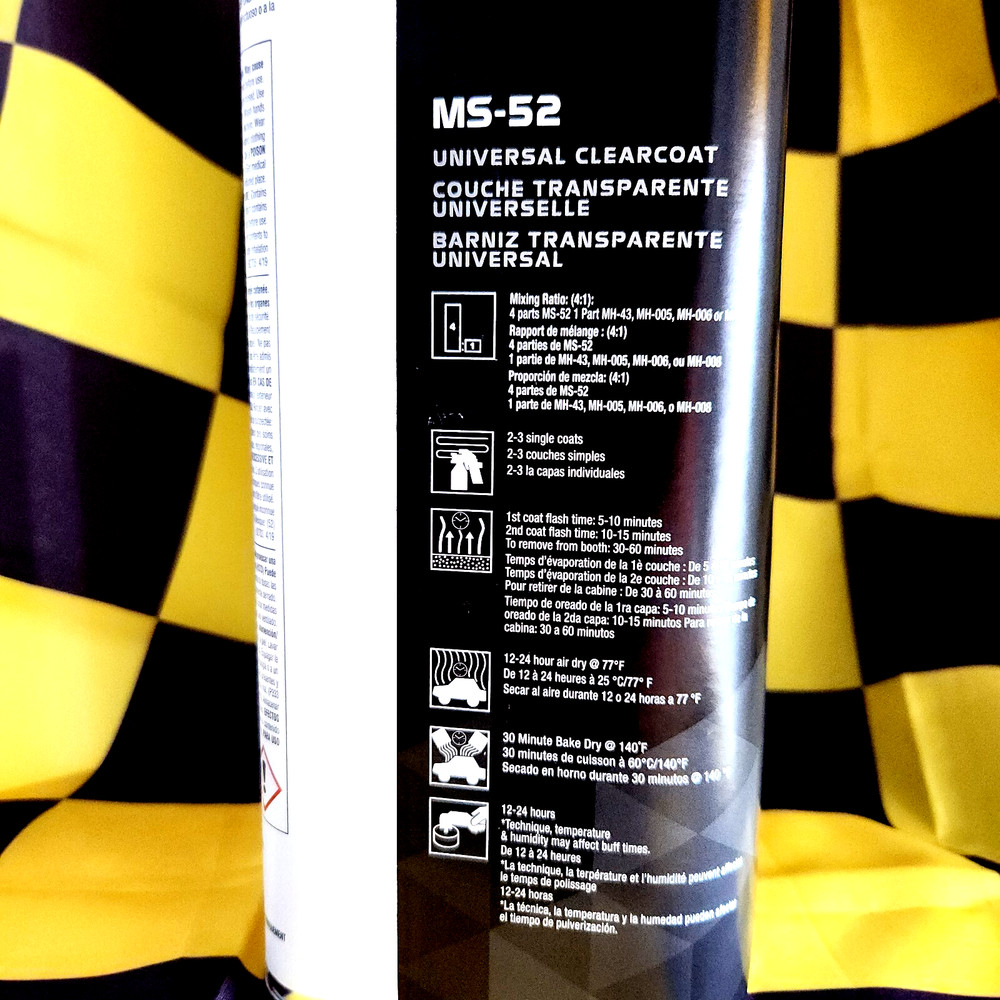 Clearcoat Universal Urethane MATRIX SYSTEM MS-52 Gallon KIT
