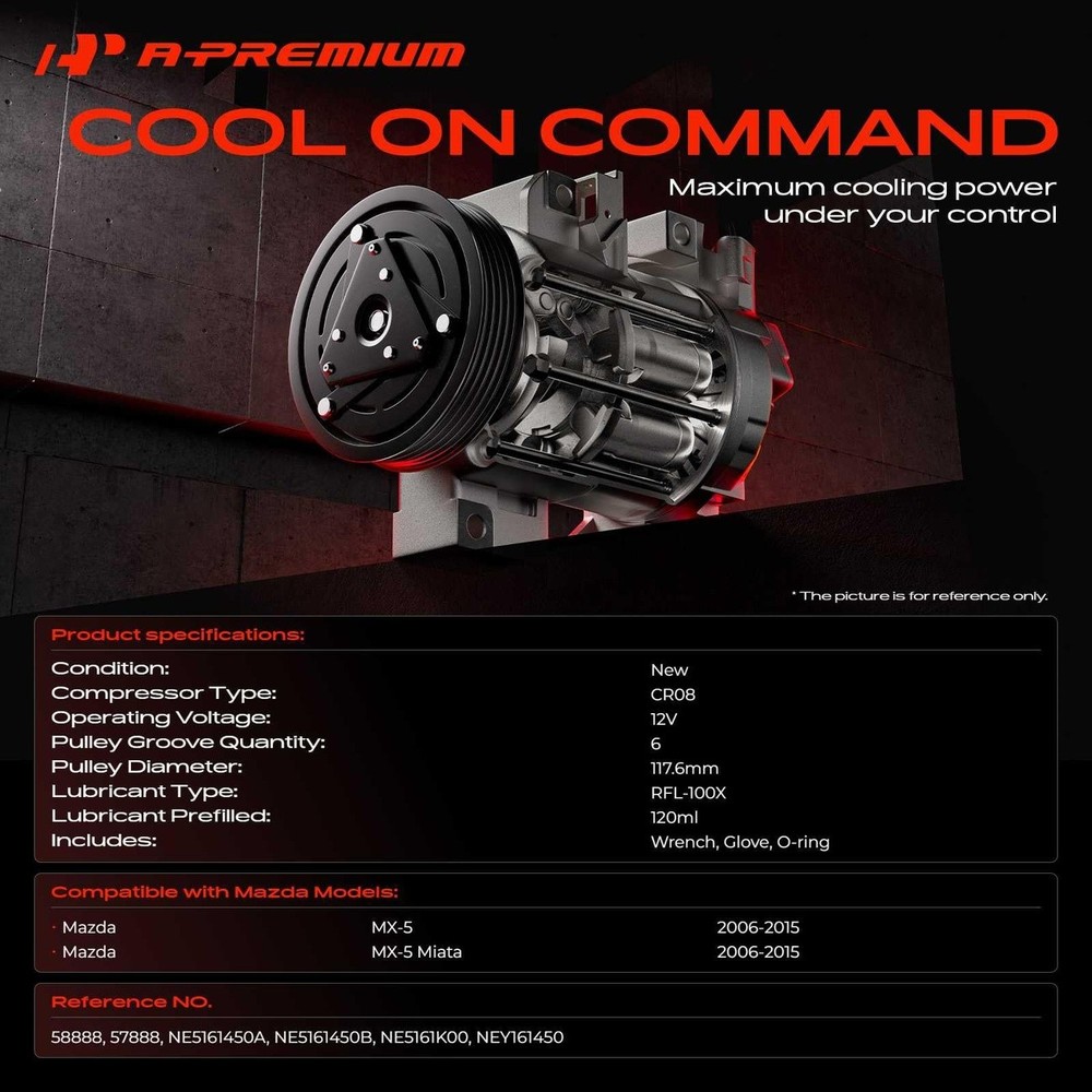 AC Compressor Clutch Replacement for Mazda MX5 Miata