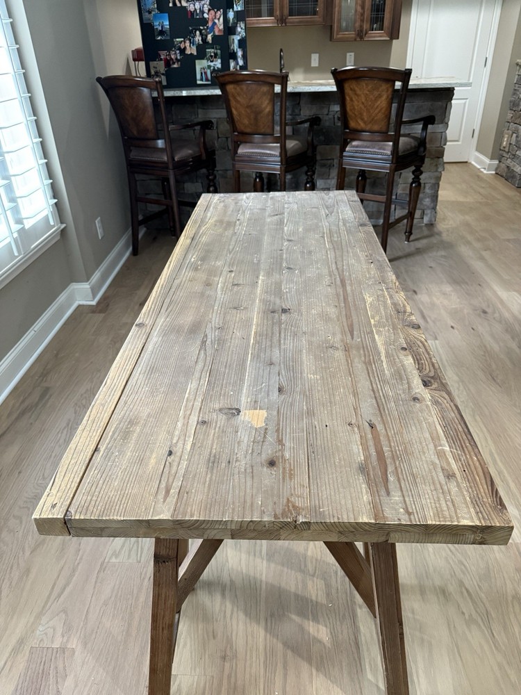 All Wood Farm House Table