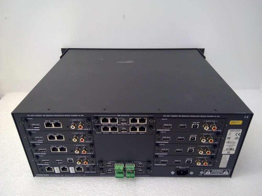 Crestron Digital Media Switcher DM-MD8X8-CPU3 *READ*