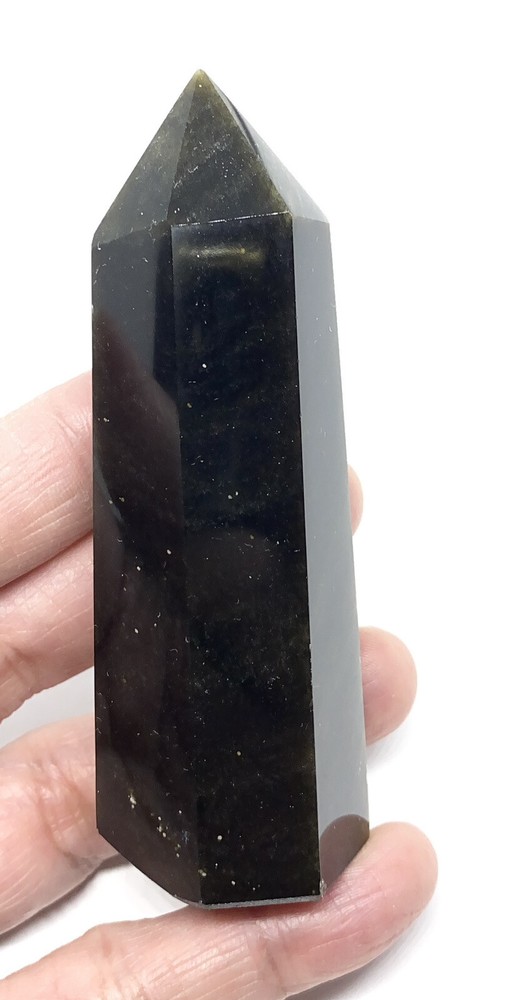 Obsidian Sheen Obelisk Point 81g Over 3in