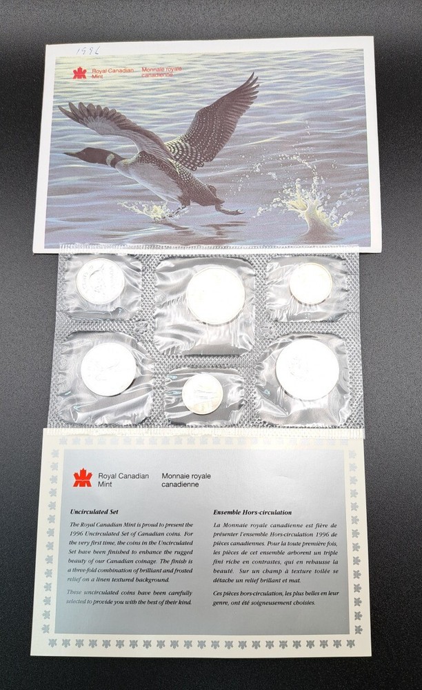 1996 Canada Proof Like Uncirculated Mint Set