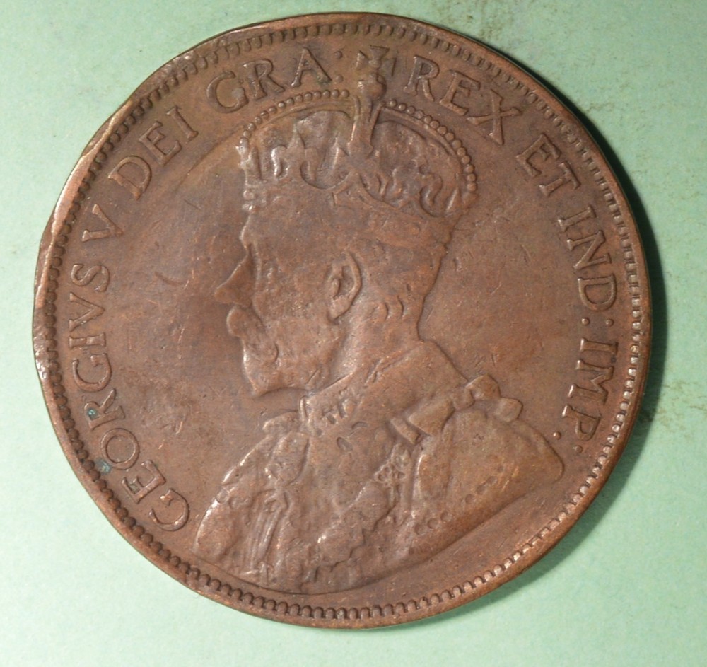 1914 - Canada Large Cent - INV# X-11