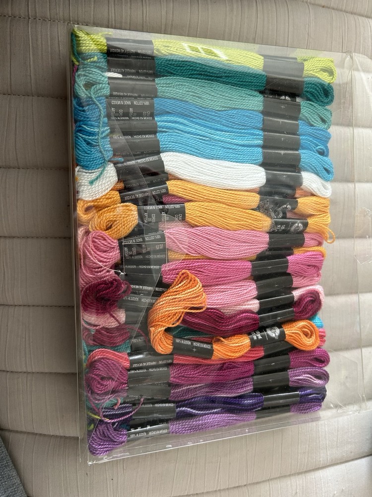 Loops & Threads Bracelet Making Kit Includes Wheels And Lots Of Thread-Colorful