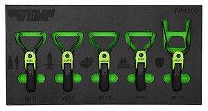 VIM TOOLS FPK100 5 Piece Flex Finger Plier Set