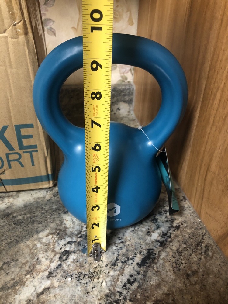 Open Box Mike Sport 10lb Blue Kettlebell