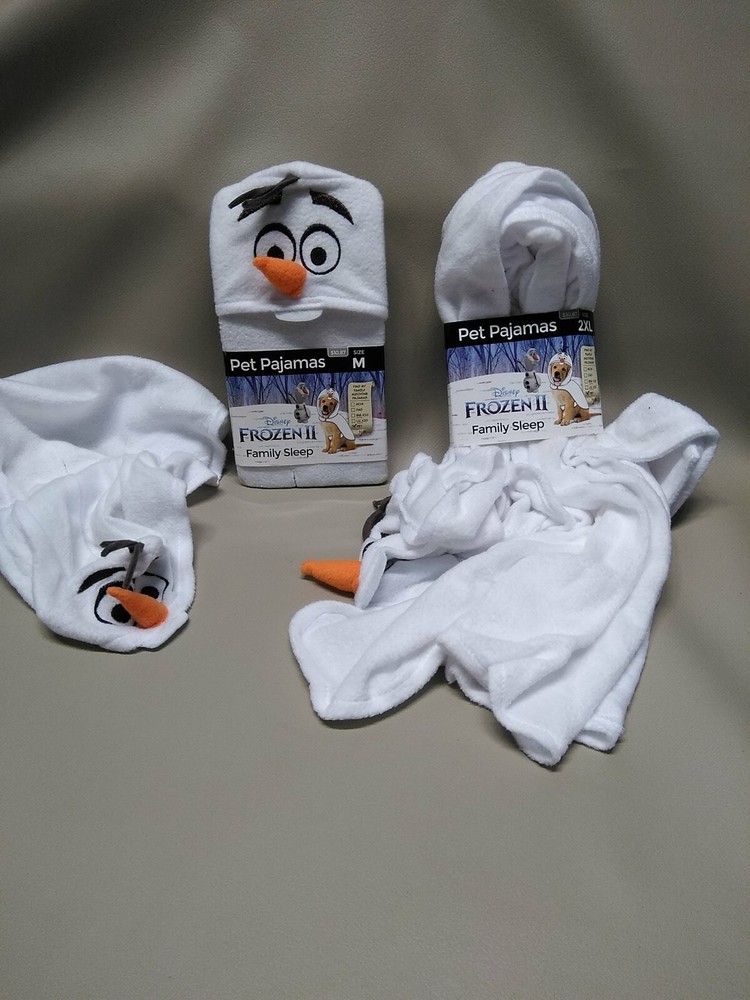 Frozen 2 Pet Pajamas three pairs different sizes