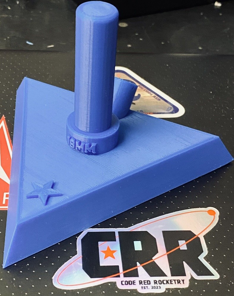 Model Rocket Display Stands-6.5, 13, 18, & 24MM Available! By Code Red Rocketry!