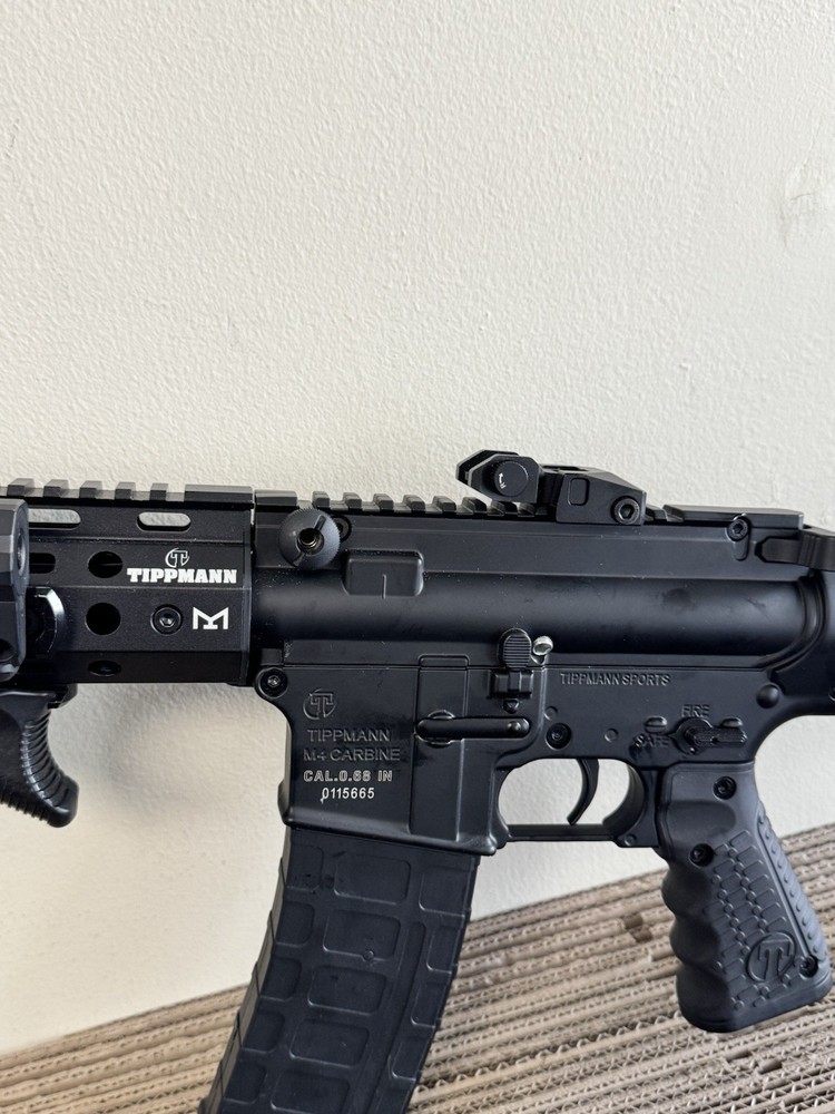 Tippmann TMC Elite .68 Caliber Magfed Marker - Black