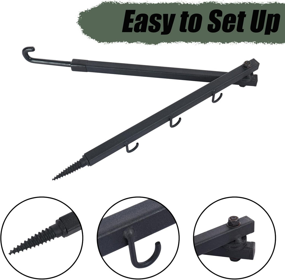 Tree Stand Bow Hanger Gear Holder Accessory Hook - Pack of 3