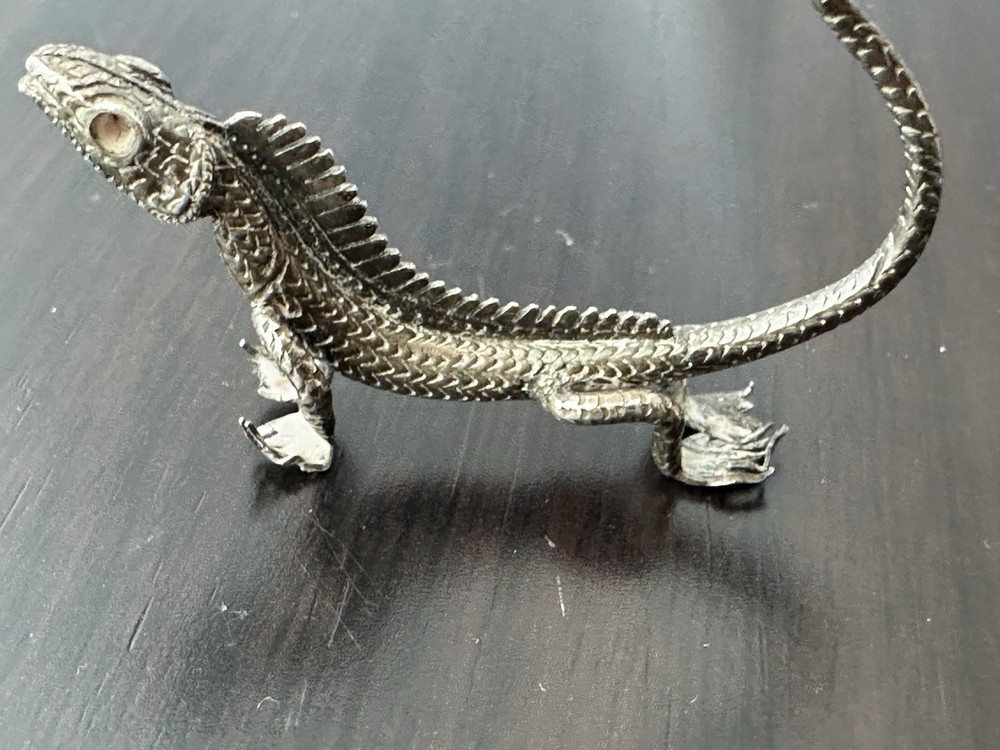 Antique Solid Silver Miniature