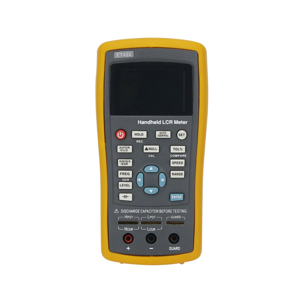 ET432 Handheld LCR Tester Capacitance Inductance Resistor LCR Meter