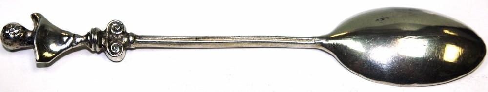 800 Silver Souvenir Spoon Greek Parthenon