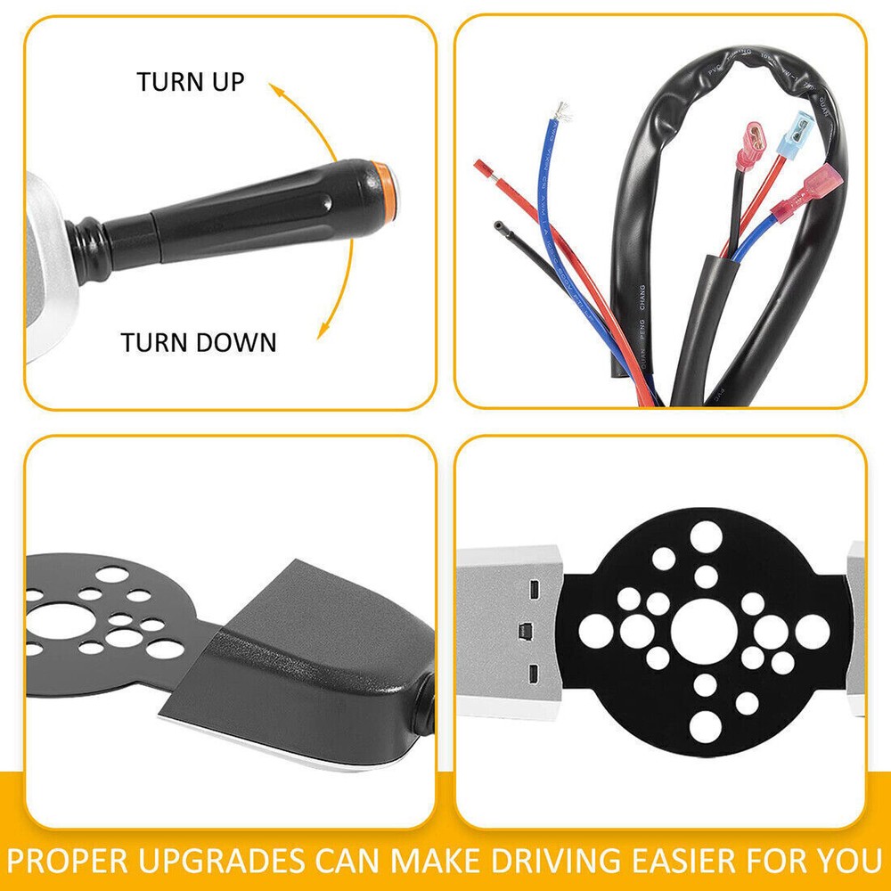 For PT2000-2P Seastar Hydraulic Pro Blinker Trim Jack Plate Dual Control Switch