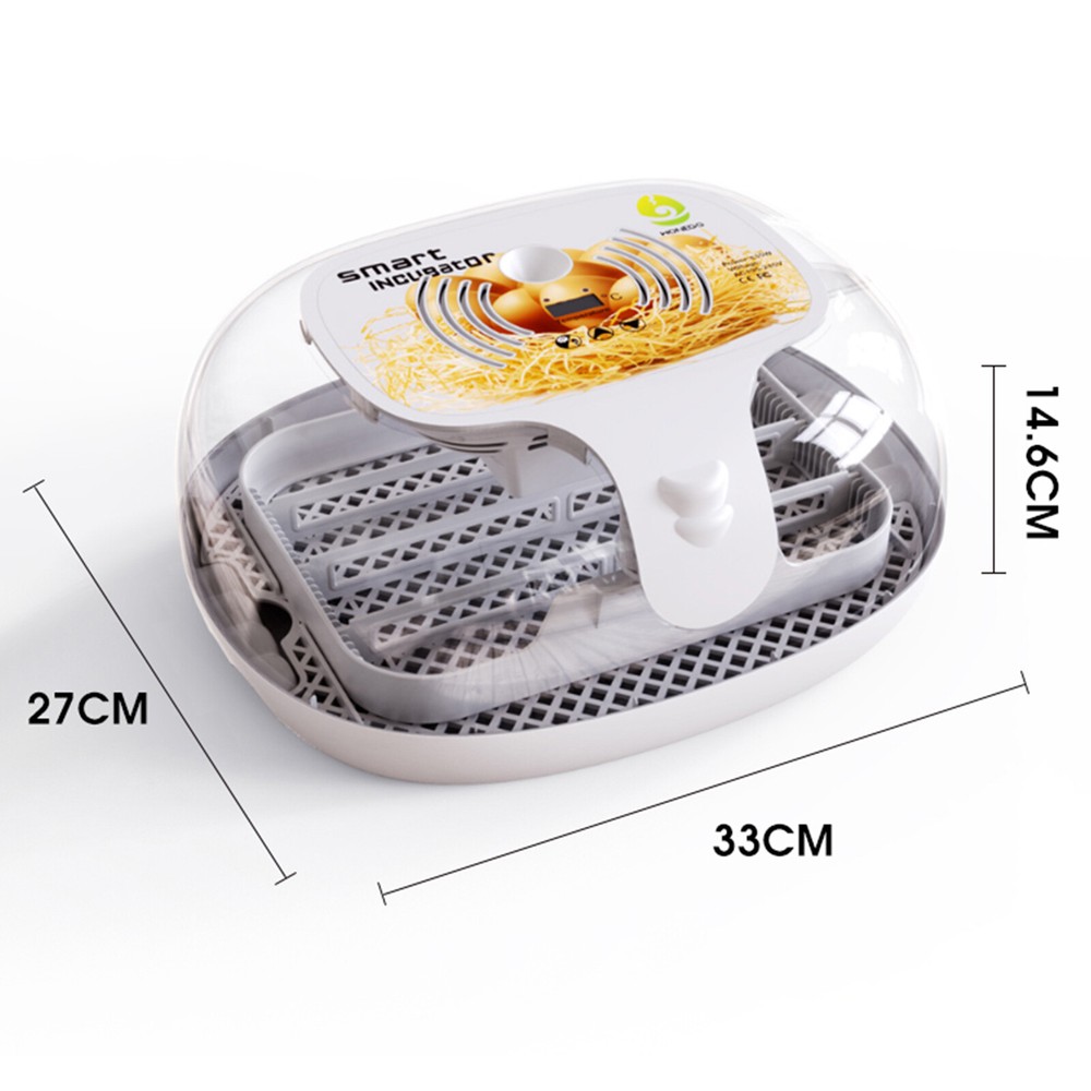 16 Eggs Incubator Automatic Hatch Chicken Duck Egg Turner with Auto Adding Water