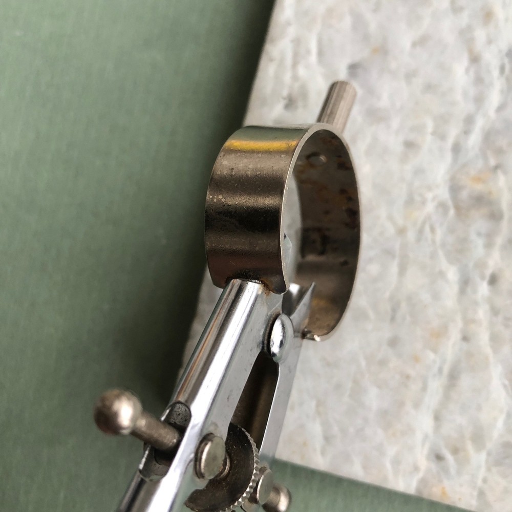 Vintage Drafting Compass w/ Interchangeable Ink Pen Nib & Point, Drafting Tool