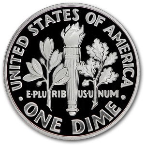 2009-S Silver Roosevelt Dime Gem Proof