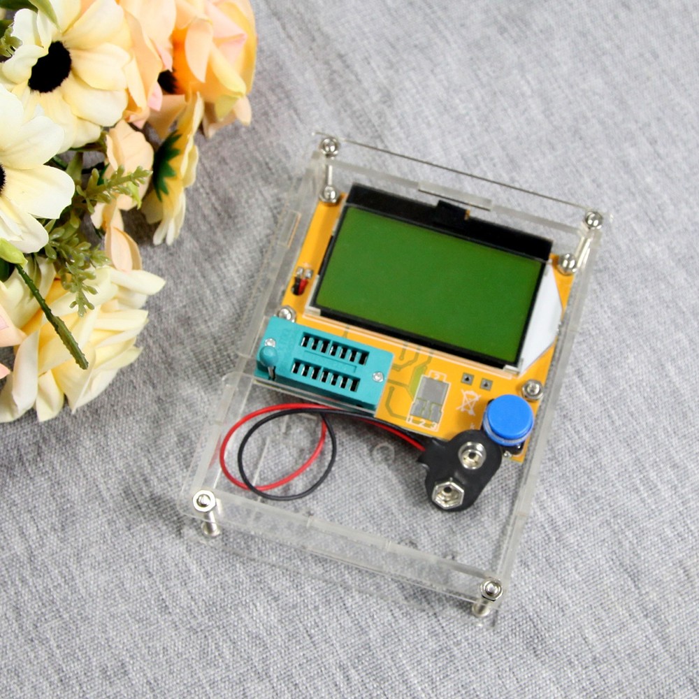 LCR-T4 Component Tester Transistor Diode Capacitor Resistor Inductor LCD MeterUS